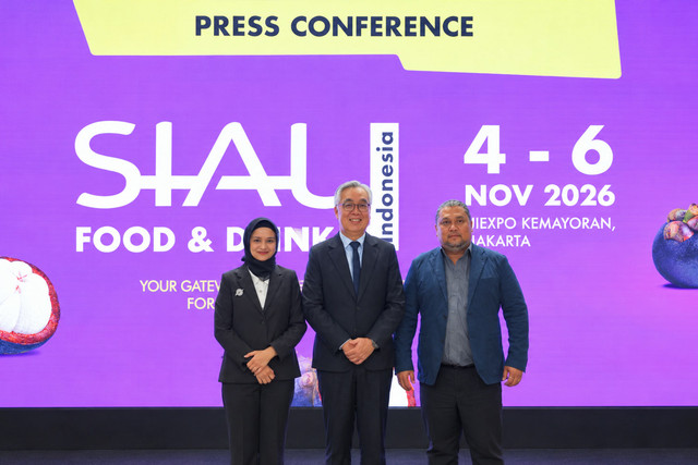 Konferensi pers SIAL Food & Drinks 2026. Foto: Dok. Istimewa