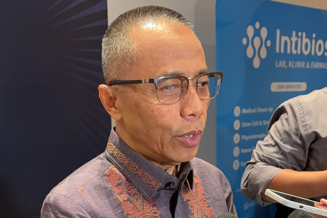 Wamenko Perekonomian Dradjad Hari Wibowo saat ditemui di sela acara Investor Daily Summit 2026 di Raffles Jakarta, Jakarta Selatan, Kamis (8/10/2026).  Foto: Najma Ramadhanya/kumparan