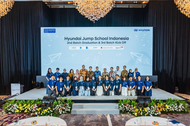 Pelaksanaan graduation batch dua dan kick off batch tiga Hyundai Jump School Indonesia. Foto: Dok. HMID