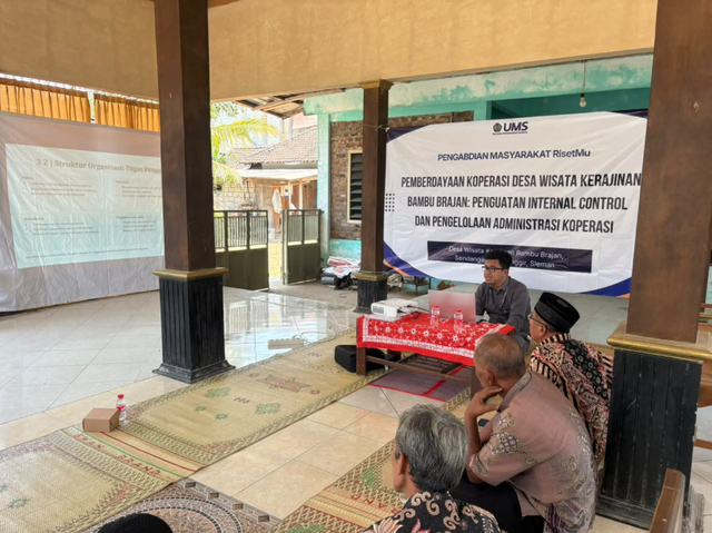 Dosen Akuntansi UMS Perkuat Pengendalian Internal Koperasi Desa Wisata
