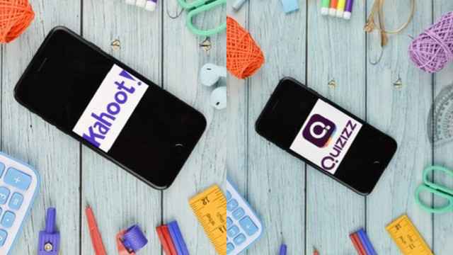 Ilustrasi Gambar Kahoot dan Quiziz. Sumber : shutterstock