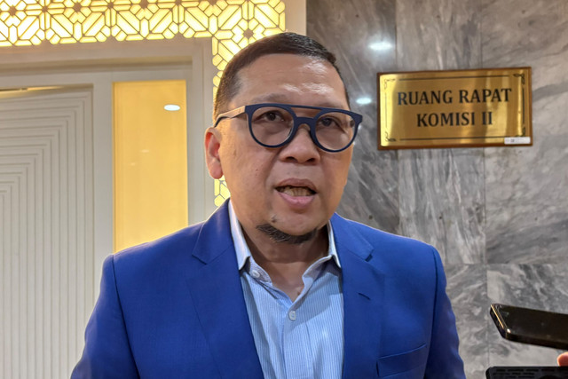 Wakil Ketua Umum Partai Golkar Ahmad Doli Kurnia di Kompleks Parlemen, Senayan, Jakarta, Kamis (8/10/2026). Foto: Nasywa Athifah/kumparan