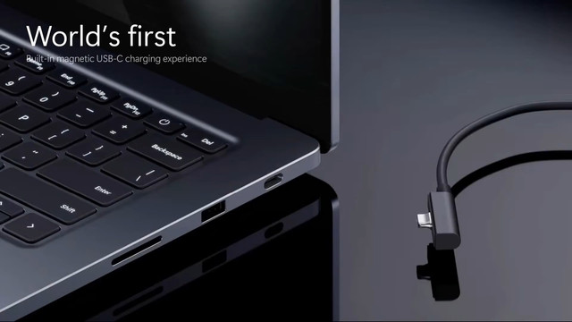 Magnetic Connect di Microsoft Surface Laptop Ultra. Foto: Microsoft