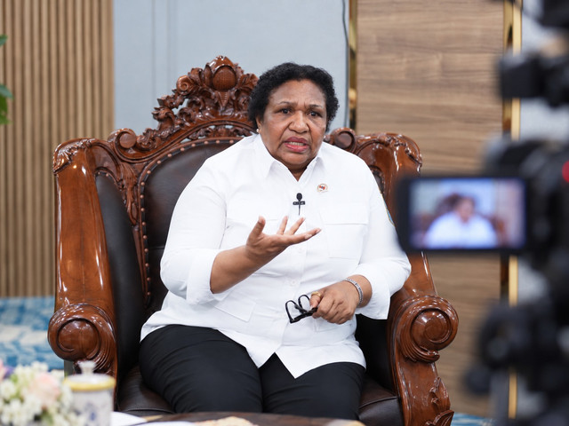 Wamendagri Ribka Haluk minta Pemprov dan DPRP Papua Pegunungan segera lantik 11 anggota DPRP jalur pengangkatan Otsus menyusul terbitnya SK Mendagri di Jakarta, Kamis (8/10/2026). Foto: Kemendagri RI