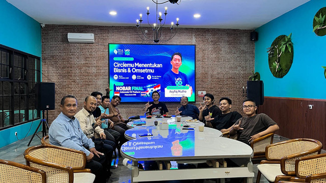 TDA Lumajang Gelar Cangkruk Perdana, Jadi Ajang Silaturahmi dan Nobar Timnas