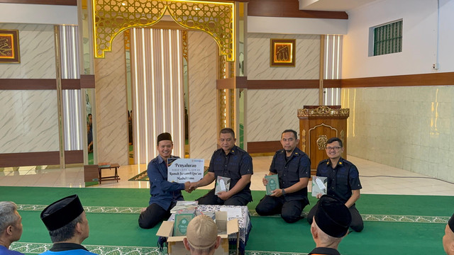 serah terima wakaf al-quran, sumber rutan jogja