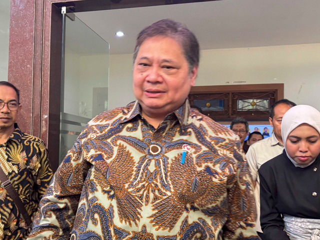 Menteri Koordinator Bidang Perekonomian Airlangga Hartarto di Universitas Negeri Semarang (Unnes).  Foto: Dok. Istimewa