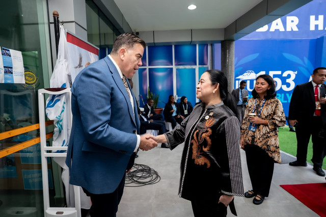 Ketua DPR RI Puan Maharani saat menghadiri Sidang Umum IPU ke-153 di Tanzania, Jumat (9/10/2026). Foto: Dok. Istimewa