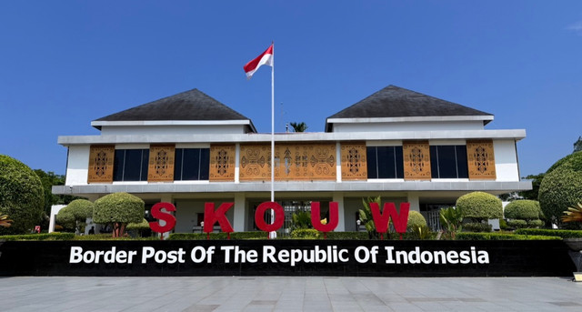 PLBN Skouw Foto oleh : Riyan Samutra