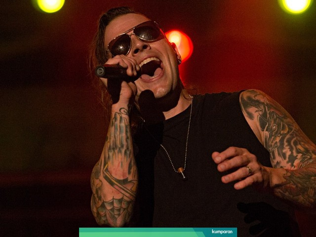 Ilustrasi Rundown Konser Avenged Sevenfold Jakarta 2026 di Jakarta, Foto: YASUYOSHI CHIBA / AFP/kumparanHITS