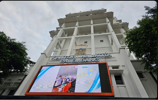 Kantor Walikota Palembang. Foto: dokumentasi pribadi penulis.