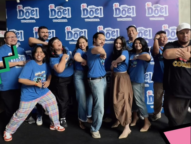Para pemeran Si Doel: The Musical. Foto: Instagram @doelthemusical
