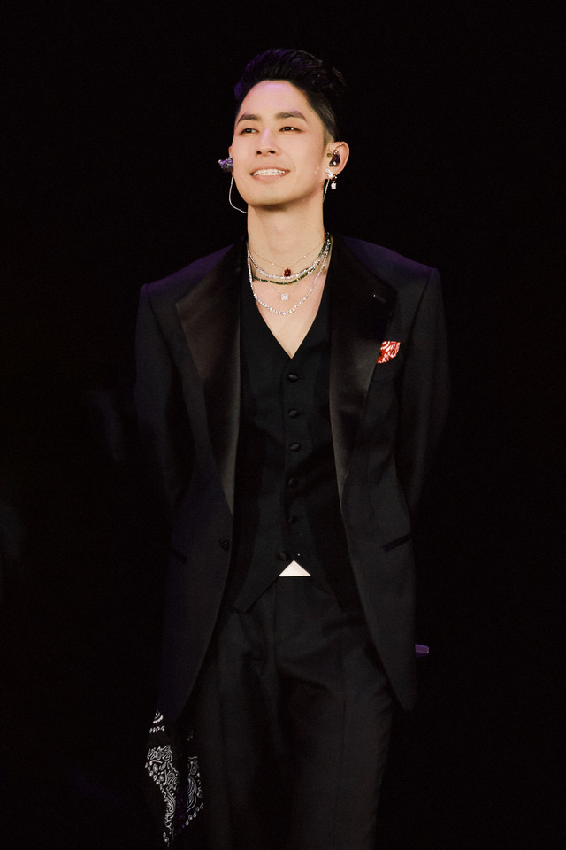 Penampilan Vanness Wu di konser F✦FOREVER 2.0. Foto Istimewa