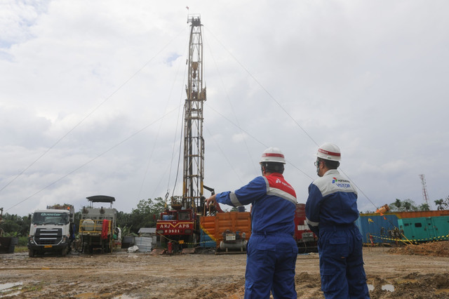Pertamina EP Rantau Field Memulai Pengeboran Lima Sumur di Aceh Tamiyang. Foto: Dok. Pertamina EP Rantau Field