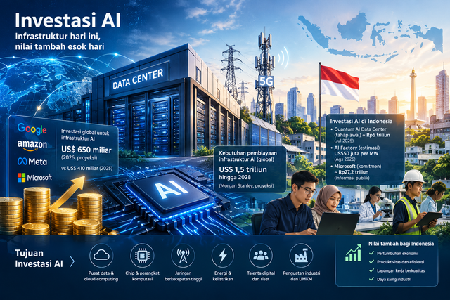 Ilustrasi Investasi AI (ChatGPT)