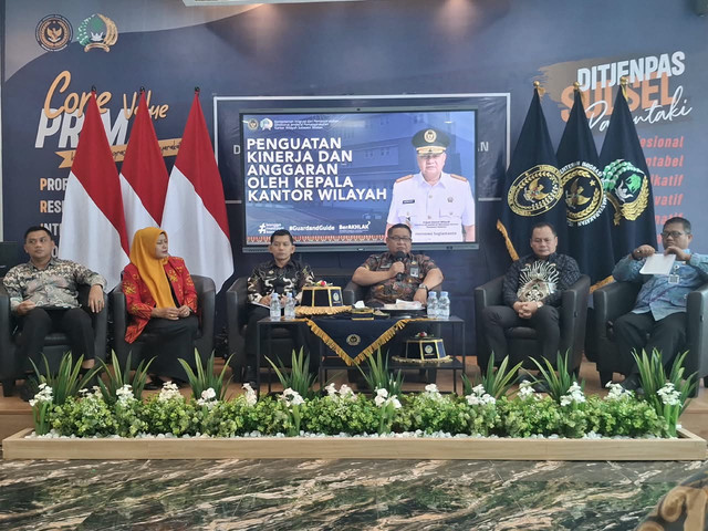 Penguatan Kinerja dan Anggaran oleh Kakanwil (Doc : Humas Rutan Barru)
