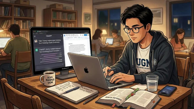 Ilustrasi dibuat oleh penulis menggunakan AI