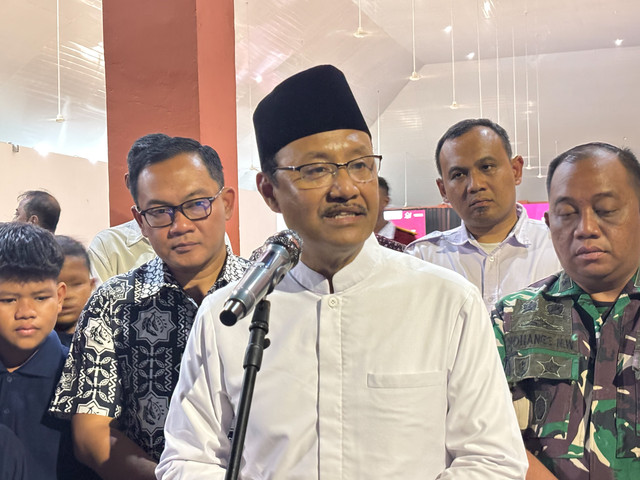 Menteri Sosial Saifullah Yusuf (Gus Ipul) di Sekolah Rakyat Terintegrasi (SRT) 1 Kota Semarang, Sabtu (10/10) malam. Foto: Dok. Istimewa
