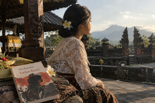 Ilustrasi perempuan, tradisi, dan kebebasan dalam pembacaan novel Tarian Bumi karya Oka Rusmini.