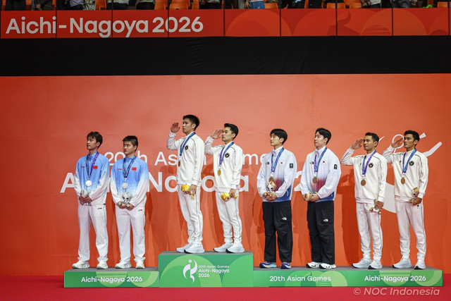 Sejumlah atlet bulu tangkis muda Indonesia mengalami peningkatan ranking di tingkat internasional. Foto (Dok NOC).