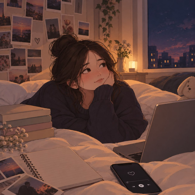Gambar Ilustrasi Wanita Hopeless Romantic by Chat GPT