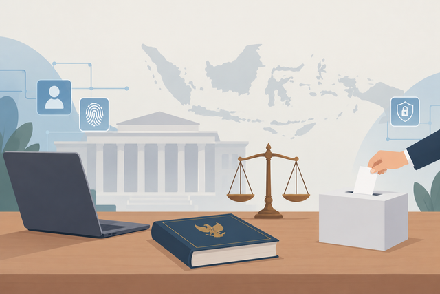 Ilustrasi Pemilu dan Diitalisasi, Sumber: Arsip Penulis