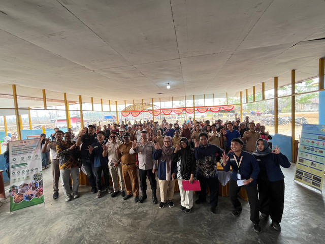 Tim Ekspedisi Patriot Unpad gelar workshop berbasis agrokompleks. Foto: dokumentasi penulis