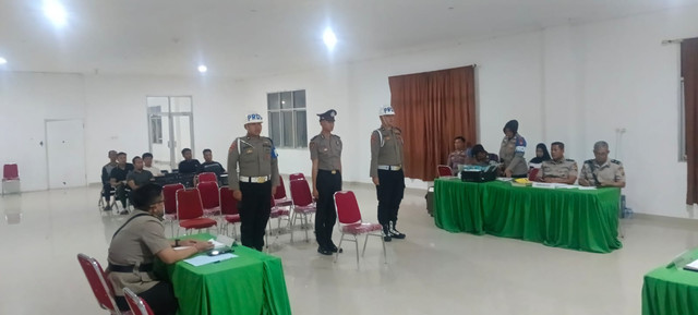 Bripda HPW, anggota Bagian Sumber Daya Manusia (SDM) Polres Penukal Abab Lematang Ilir (PALI), Sumatera Selatan, Senin (12/10/2026). Foto: Dok. Istimewa