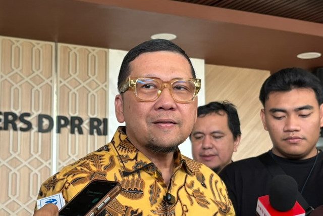 Anggota Komisi II DPR Ahmad Doli Kurnia di Kompleks Parlemen, Senayan, Jakarta, Senin (12/10/2026). Foto: Nasywa Athifah/kumparan