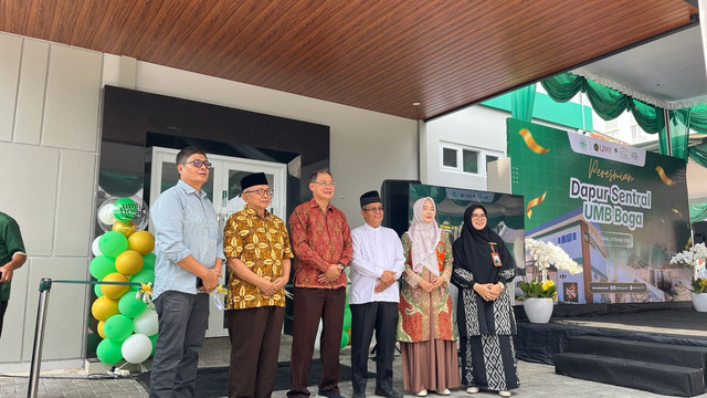 Peresmian Dapur Sentral UMB Boga, Sabtu (10/10). Foto: Pandangan Jogja/Resti Damayanti.