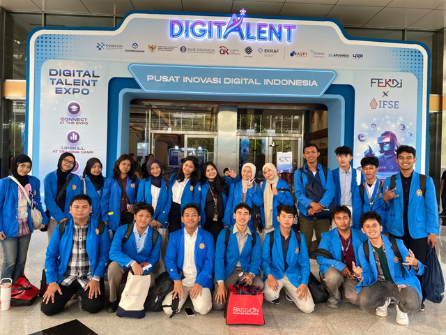 Sumber: Dokumentasi kegiatan mahasiswa Universitas Pamulang dalam kegiatan DIGITALENT EXPO 2026