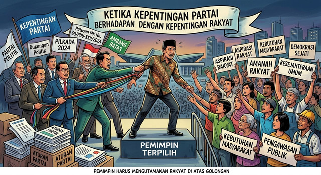 Ilustrasi dibuat menggunakan kecerdasan buatan (AI)