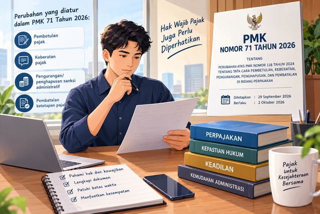 Ilustrasi: Dibuat menggunakan AI melalui ChatGPT (OpenAI).Sumber referensi: Kementerian Keuangan RI, PMK Nomor 71 Tahun 2026.