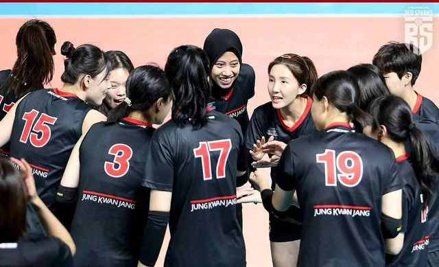 Ilustrasi Jadwal KOVO Cup 2026 Hari Ini 13 Oktober 2026, Foto: JungKwanJang Red Sparks Volleyball Club/kumparanSPORT