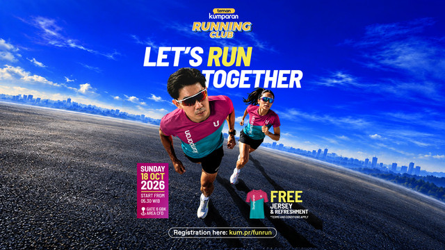 Fun Run teman kumparan Running Club 18 Oktober 2026. Foto: kumparan