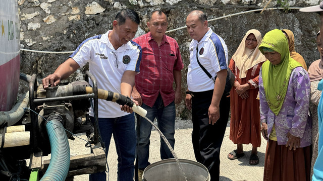 penyaluran air bersih di gunungkidul