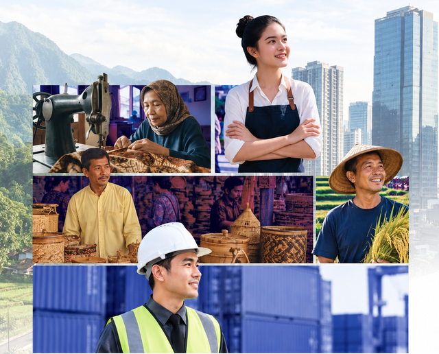 Potret Fondasi Mikroekonomi Indonesia yang masih dipenuhi sektor informal, hal ini dapat membuat stabilitas Makroekonomi terganggu*