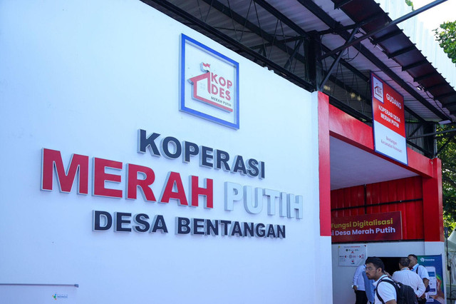 Bangunan Koperasi Desa Merah Putih di Desa Bentangan. Sumber: Kementerian UMKM.