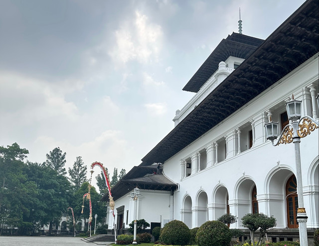 Foto Gedung Sate pascarenovasi (09/10/2026) oleh Ywang Nagari
