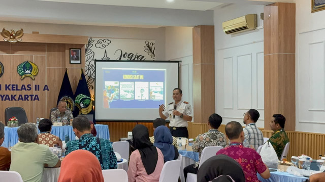 Inovasi Pengelolaan Sampah Rutan Jogja Menarik Perhatian BPK (Sumber : Humas Kanwil Ditjenpas DIY)
