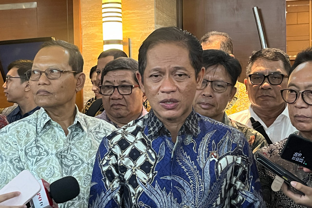 Wakil Menteri Koordinator (Wamenko) Bidang Pangan Hanif Faisol Nurofiq di kawasan Slipi, Jakarta Barat, Kamis (15/10/2026).  Foto: Widya/kumparan
