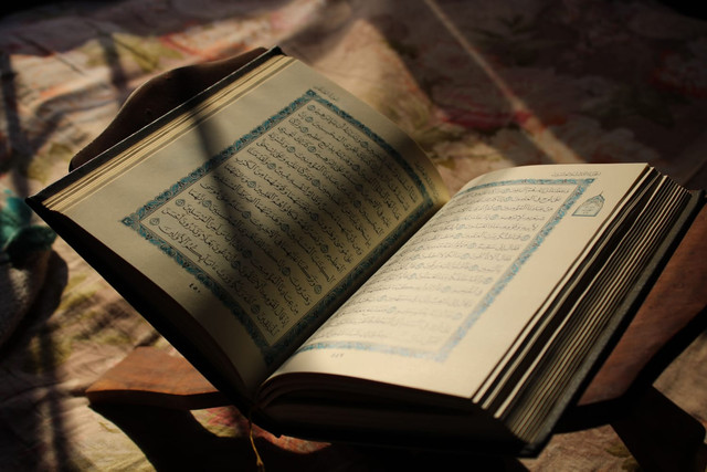 Di antara kesibukan dunia, meluangkan waktu bersama Al-Qur’an menjadi salah satu cara mendekatkan diri kepada Allah dan mengingat kembali makna kehidupan.Foto: Jahra Tasfia Reza/Pexels