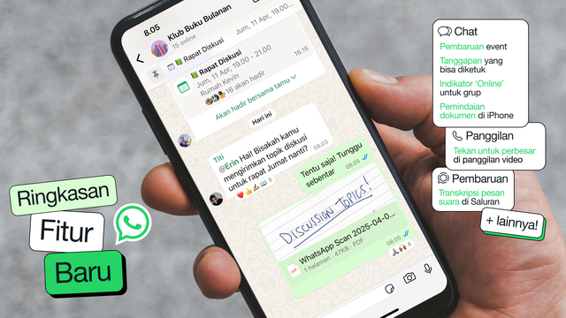 Ilustrasi chat WhatsApp. Foto: WhatsApp