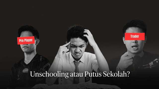 Ilustrasi kebingungan remaja generasi muda memilih pendidikan atau karir digital | by penulis