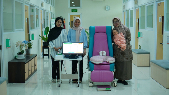 Kursi Menyusui dengan pijatan Oksitosin