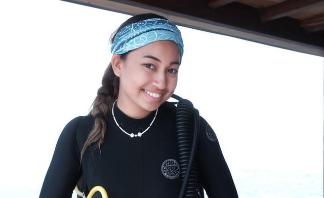 Veronica Beatrix Jessica, penumpang kapal KM Feronia yang hilang di perairan Pulau Tatawa. Dok. Istimewa