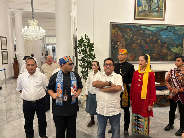 Suasana saat tur Balai Kota DKI Jakarta dalam program 'Namu' pada Sabtu (17/10/2026). Foto: Nasywa Athifah/kumparan