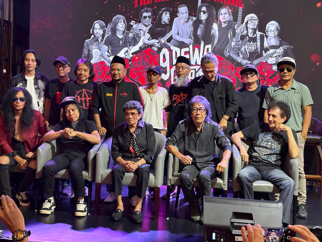 Jumpa pers konser Guns N' Roses di Senayan, Jakarta, Jumat (16/10/2026). Foto: Dok. kumparan