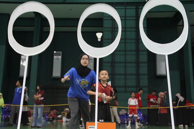 Kegiatan SenengMinton 2026, Kudus, Sabtu (17/10/2026). Foto: Vega Maarijil Ula/kumparan