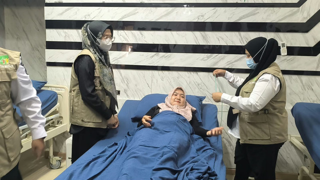 Dinas Kesehatan Provinsi Riau menyiapkan rumah oksigen sebagai fasilitas pelayanan kesehatan bagi masyarakat yang mengalami gangguan kesehatan akibat paparan asap. Foto: Dok. Istimewa